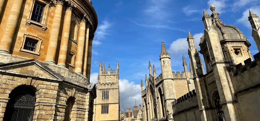 Bodleian and All Souls college by Stuart Robeson