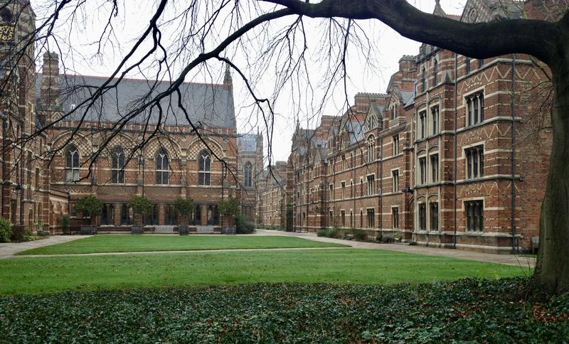 A view of the Keble College buildings 